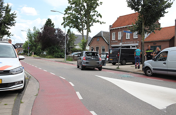 Kop-staartbotsing op de Kijkuit in Tiel