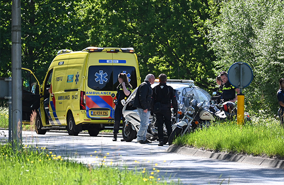 Motorrijder raakt gewond bij aanrijding in Vianen