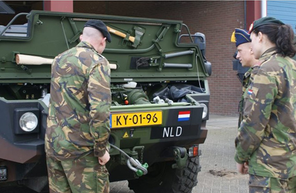 Koninklijke Landmacht houdt militaire oefening in gemeente Buren