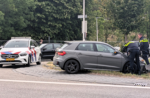 Twee auto's beschadigd na ongeval