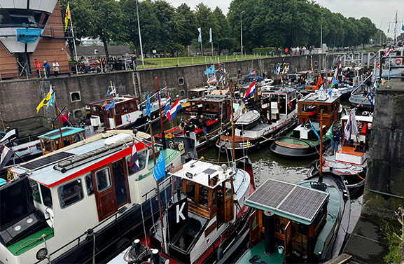Start Sleepbootdagen gaat bijna mis: 'vertraging door kapotte sluis'