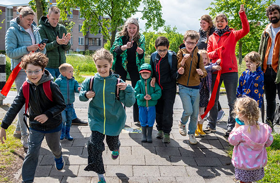 Gemeente opent dierenbeweegpad: 'bewegen voor jong en oud stimuleren'