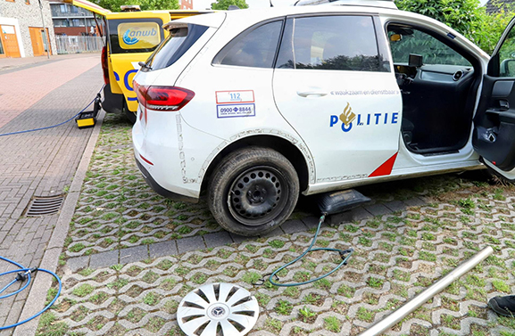 Op heterdaad betrapte inbreker ontsnapt aan politie