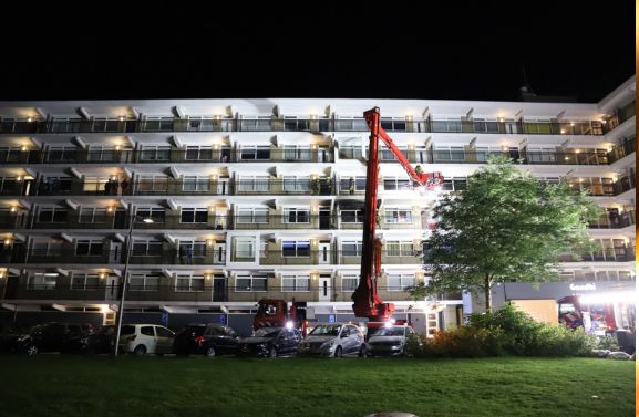 Drie gewonden bij brand in flat