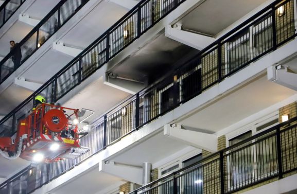 Drie gewonden bij brand in flat