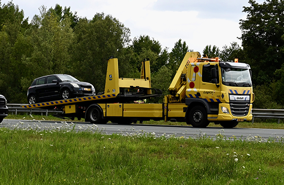 Kop-staartbotsing op A2 ter hoogte van Hagestein