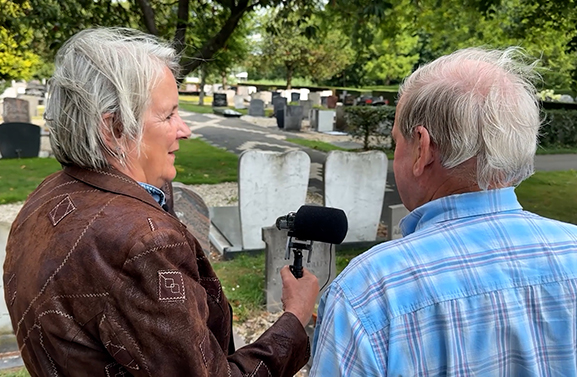 Lancering podcast  over begraafplaatsen in West Betuwe