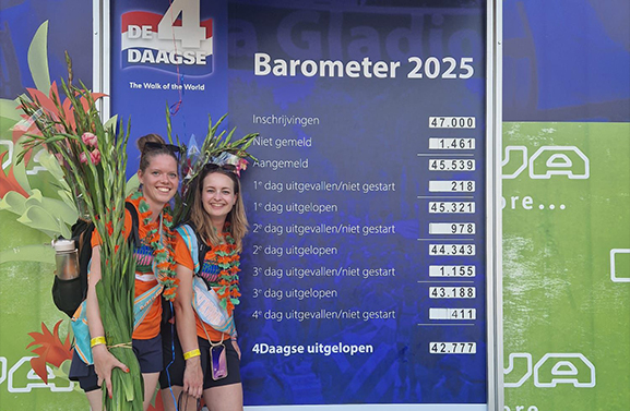 Laatste dag Vierdaagse vol emotie én al een stiekeme blik naar volgend jaar