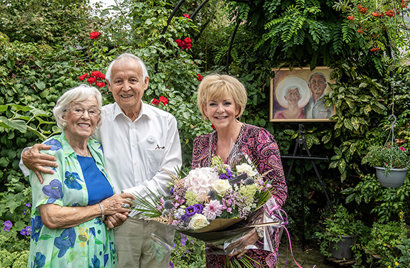 De heer en mevrouw Van Beers – Kooijman 65 jaar getrouwd