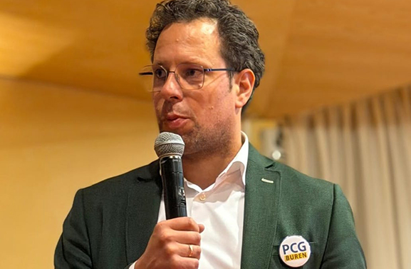 Wijzigingen in Raadsfractie PCG Buren; afscheid Rijk Prosman