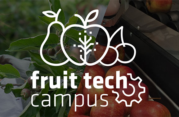 Vlag uit voor jarige Fruit Tech Campus