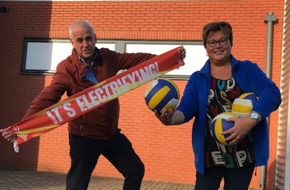 Neder-Betuwe en Buren gastgemeente team Italië tijdens WK Volleybal