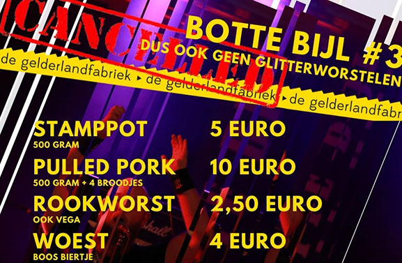 Horeca-inkoop Botte Bijl Festival verkocht via Marktkraamverkoop