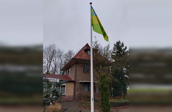 West Betuwe hijst de Mensenrechtenvlag