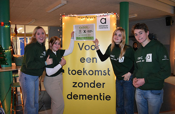 KWC-actie voor Alzheimer haalt meer dan 6500 euro op