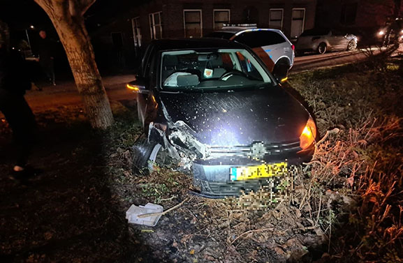 Crash in Gellicum door rijden onder invloed