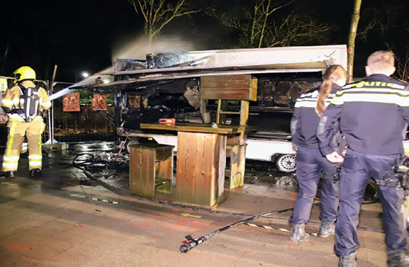 Weer brand bij tennisvereniging De Doelen in Culemborg