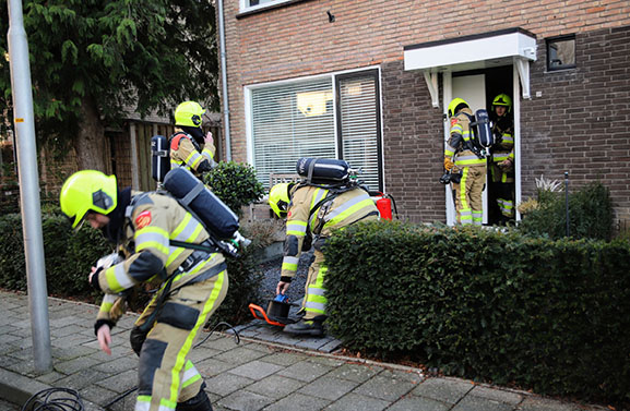 Brandweer Geldermalsen rukt uit voor brandje in meterkast