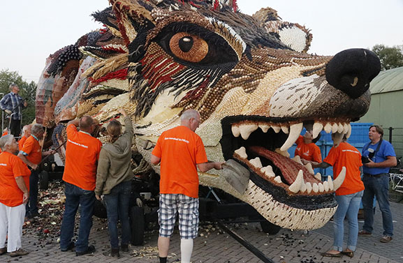 Fruitcorso op de UNESCO-lijst