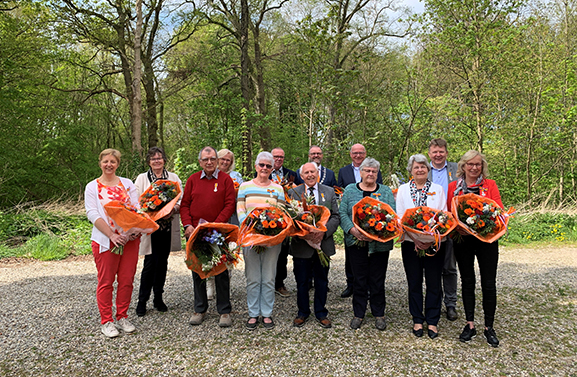 Dertien Koninklijke onderscheidingen in West Betuwe