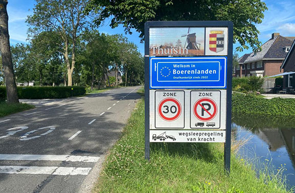 Boeren in onze regio stichten vrijstaat: Boerenlanden