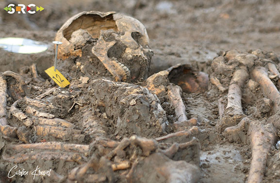Inmiddels 75 skeletten in massagraf in Vianen