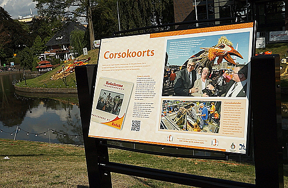 Permanent ‘buitenmuseum’ over het Fruitcorso geopend in Tiel