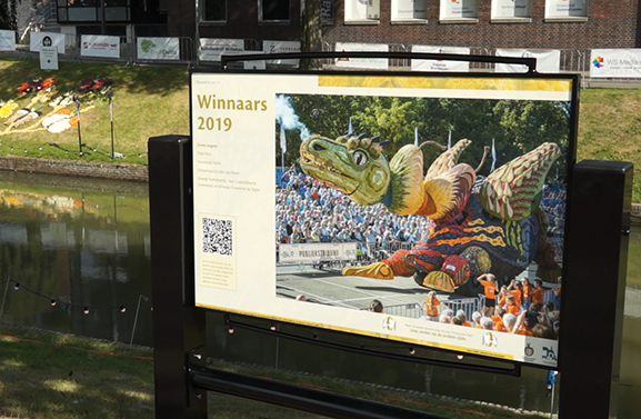 Permanent ‘buitenmuseum’ over het Fruitcorso geopend in Tiel
