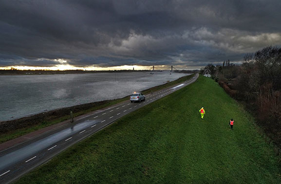 1000 kilometer aan dijken gecontroleerd