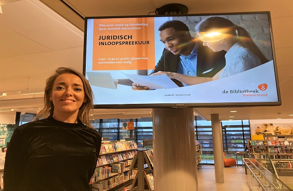 Bibliotheek Rivierenland gaat door met juridisch inloopspreekuur