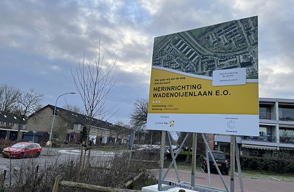 Wijk rondom Wadenoijenlaan in Tiel mooier, duurzamer en bestendiger