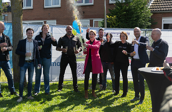 Duurzame renovatie van sociale huurwoningen in Meerkerk gestart
