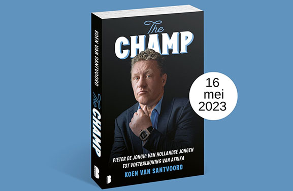 Cult-voetbaltrainer Pieter -the Champ- de Jong brengt boek uit