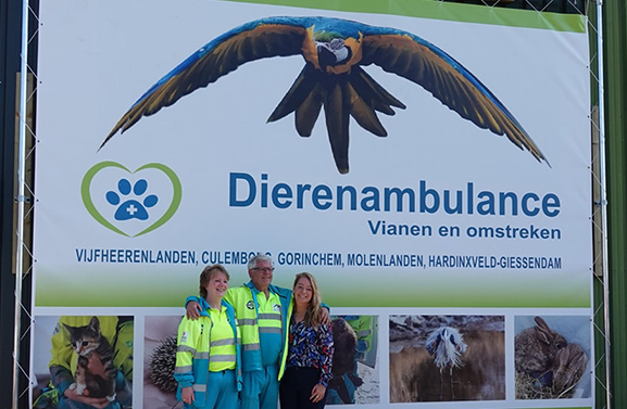 Opening uitvalsbasis Dierenambulance Vianen en Omstreken in Culemborg
