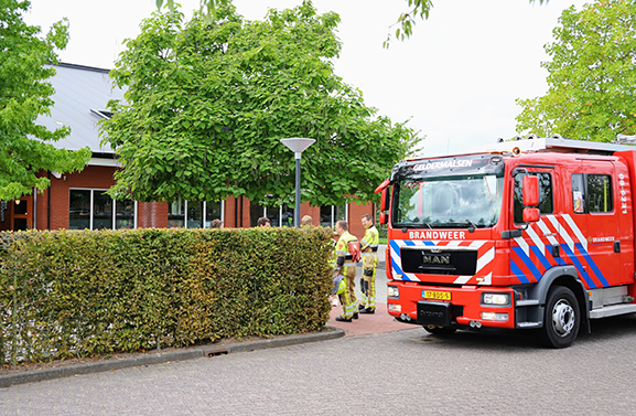 Vlam in de pan op de RBS Rehobothschool in Geldermalsen