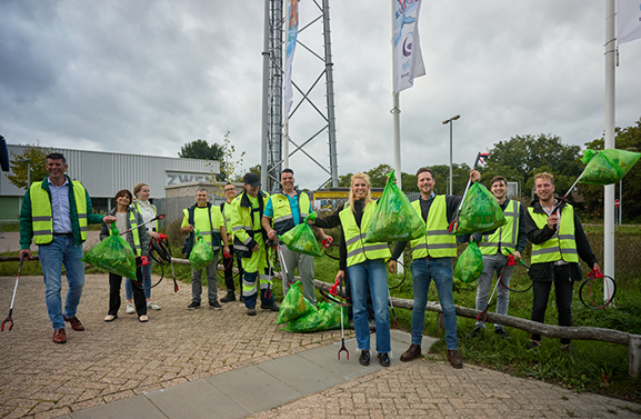 Kingspan zet zich alsnog in voor World Clean Up Day