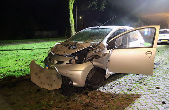 Melding autobrand blijkt een afgegaan explosief te zijn geweest