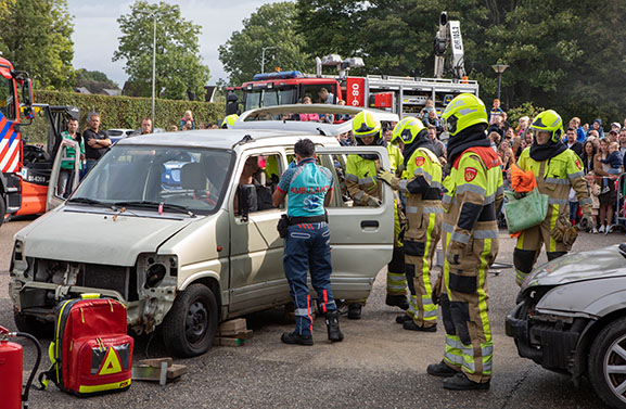 Geslaagde open dag bij hulpdiensten in Geldermalsen, bijna 4500 bezoekers