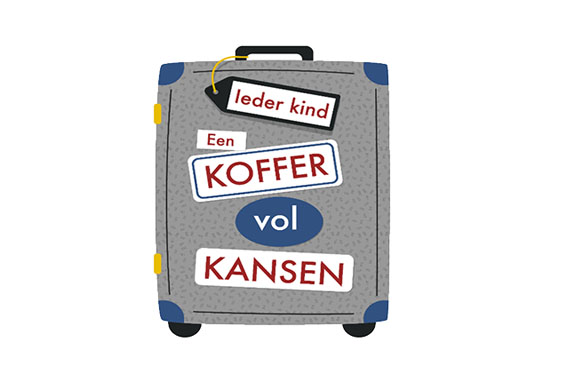 Een koffer vol kansen voor alle Burense kinderen