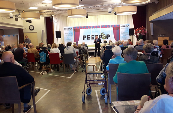 Geen Appelpop maar Peerpop voor de bewoners van Vrijthof en Lingewaarde
