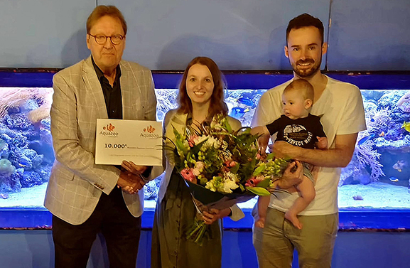 Onderwaterdierentuin AquaZoo verwelkomt 10.000ste bezoeker