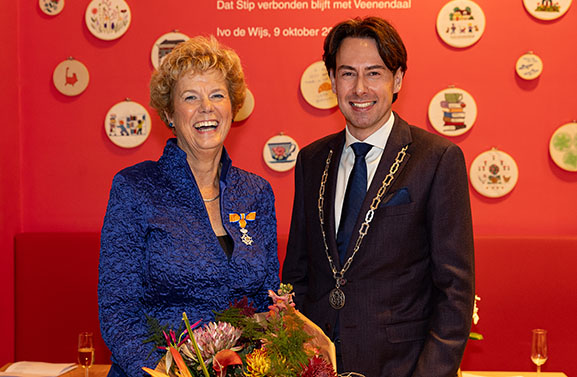 Koninklijke onderscheiding voor Mieke van Dijk uit Ochten
