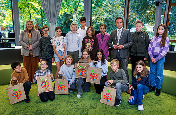 Nieuwe kinderraad geïnstalleerd in Tiel
