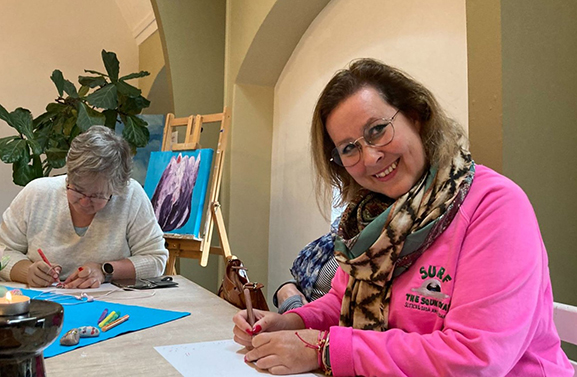 Kankerpatiënten verwend in Toon Hermans Huis Rivierenland