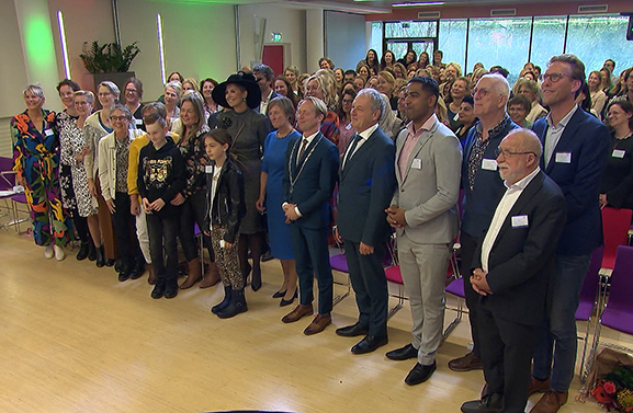 Koningin Maxima aanwezig bij Home-Start in Culemborg