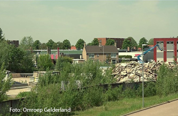 Stop op bedrijfsuitbreiding deel bedrijfsterrein Pavijen