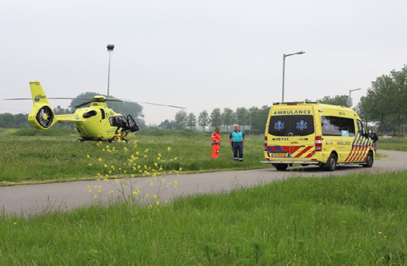 Fietser raakt zwaargewond op fietscrossbaan in Tiel