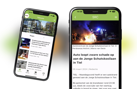 SRC lanceert gratis app met nieuws uit de regio