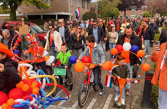 Koningsdag in de regio uitbundig gevierd