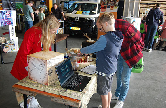 Jongeren vinden het interessant, Techniekdag Rivierenland goed bezocht